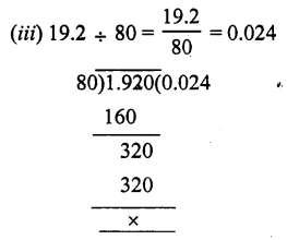 RS Aggarwal Solutions for Class 7 Maths Chapter 3–Decimals Ex 3D Question 6