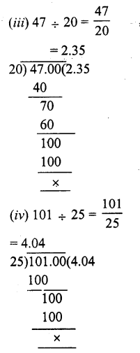 RS Aggarwal Solutions for Class 7 Maths Chapter 3–Decimals Ex 3D Question 4
