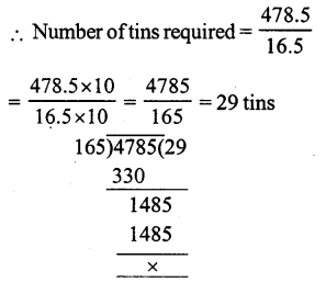 RS Aggarwal Solutions for Class 7 Maths Chapter 3–Decimals Ex 3D Question 11