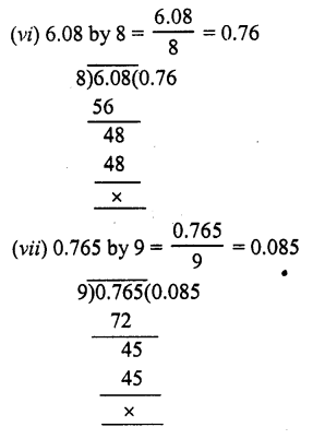 RS Aggarwal Solutions for Class 7 Maths Chapter 3–Decimals Ex 3D Question 5