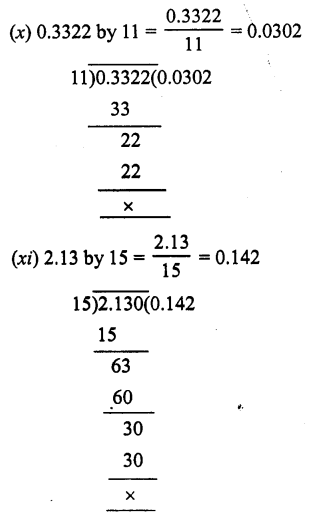 RS Aggarwal Solutions for Class 7 Maths Chapter 3–Decimals Ex 3D Question 5