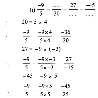 RS Aggarwal Solutions for Class 7 Maths Chapter 4–Rational Numbers Ex 4A Question 18