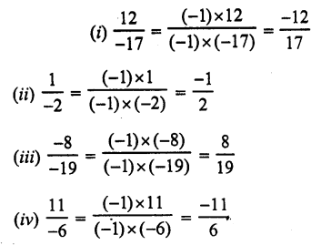 RS Aggarwal Solutions for Class 7 Maths Chapter 4–Rational Numbers Ex 4A Question 8