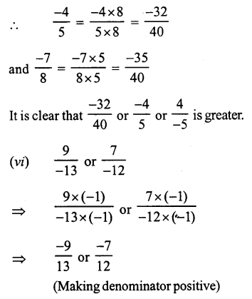 RS Aggarwal Solutions for Class 7 Maths Chapter 4–Rational Numbers Ex 4B Question 3