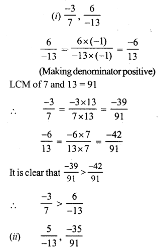 RS Aggarwal Solutions for Class 7 Maths Chapter 4–Rational Numbers Ex 4B Question 4
