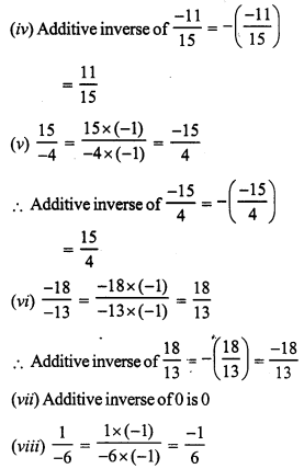 RS Aggarwal Solutions for Class 7 Maths Chapter 4–Rational Numbers Ex 4D Question 1