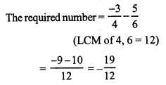 RS Aggarwal Solutions for Class 7 Maths Chapter 4–Rational Numbers Ex 4D Question 14