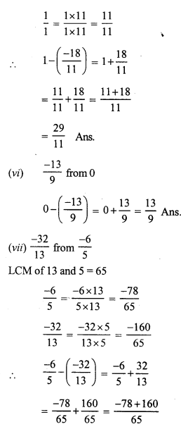 RS Aggarwal Solutions for Class 7 Maths Chapter 4–Rational Numbers Ex 4D Question 2