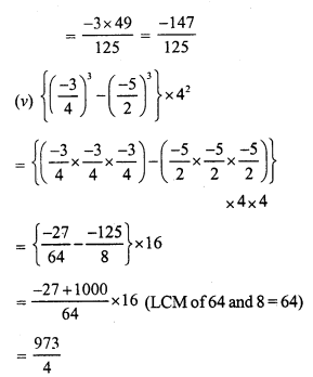 RS Aggarwal Solutions for Class 7 Maths Chapter 5–Exponents Ex 5A Question 7