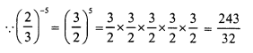 RS Aggarwal Solutions for Class 7 Maths Chapter 5–Exponents Ex 5B Question 10