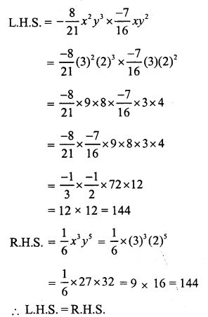 RS Aggarwal Solutions for Class 7 Maths Chapter 6–Algebraic Expressions Ex 6A Question 19
