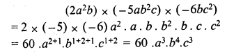 RS Aggarwal Solutions for Class 7 Maths Chapter 6–Algebraic Expressions Ex 6A Question 12