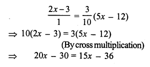 RS Aggarwal Solutions for Class 7 Maths Chapter 7–Linear Equations in One Variable Ex 7A Question 17