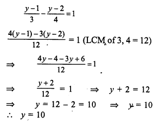 RS Aggarwal Solutions for Class 7 Maths Chapter 7–Linear Equations in One Variable Ex 7A Question 18