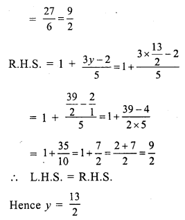 RS Aggarwal Solutions for Class 7 Maths Chapter 7–Linear Equations in One Variable Ex 7A Question 21