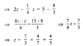 RS Aggarwal Solutions for Class 7 Maths Chapter 7–Linear Equations in One Variable Ex 7C Question 2