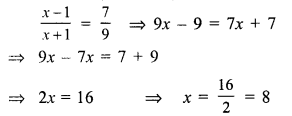 RS Aggarwal Solutions for Class 7 Maths Chapter 7–Linear Equations in One Variable Ex 7C Question 4