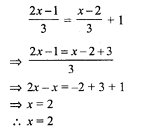 RS Aggarwal Solutions for Class 7 Maths Chapter 7–Linear Equations in One Variable Ex 7C Question 7