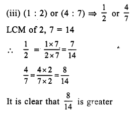 RS Aggarwal Solutions for Class 7 Maths Chapter 8–Ratio and Proportion  Ex 8A Question 24