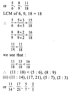 RS Aggarwal Solutions for Class 7 Maths Chapter 8–Ratio and Proportion  Ex 8A Question 25