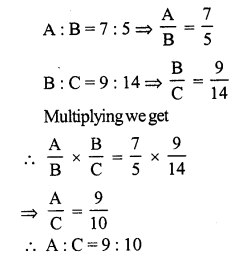 RS Aggarwal Solutions for Class 7 Maths Chapter 8–Ratio and Proportion  Ex 8A Question 3