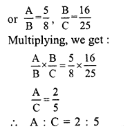 RS Aggarwal Solutions for Class 7 Maths Chapter 8–Ratio and Proportion  Ex 8A Question 4