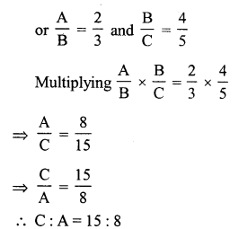 RS Aggarwal Solutions for Class 7 Maths Chapter 8–Ratio and Proportion  Ex 8C Question 2
