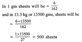 RS Aggarwal Solutions for Class 7 Maths Chapter 9–Unitary Method Ex 9A Question 9