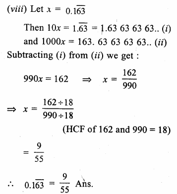 RS Aggarwal Solutions for Class 9 Maths Chapter 1–Real Numbers Ex 1B Question 3