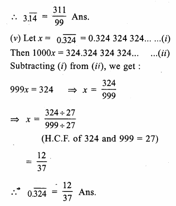 RS Aggarwal Solutions for Class 9 Maths Chapter 1–Real Numbers Ex 1B Question 3