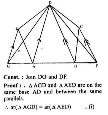 RS Aggarwal Solutions for Class 9 Maths Chapter 10–Area Question 22