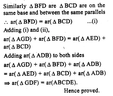 RS Aggarwal Solutions for Class 9 Maths Chapter 10–Area Question 22