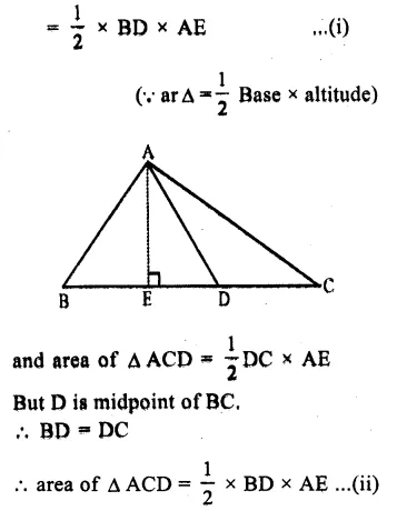 RS Aggarwal Solutions for Class 9 Maths Chapter 10–Area Question 23