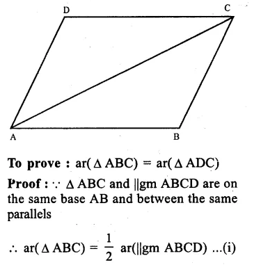 RS Aggarwal Solutions for Class 9 Maths Chapter 10–Area Question 24