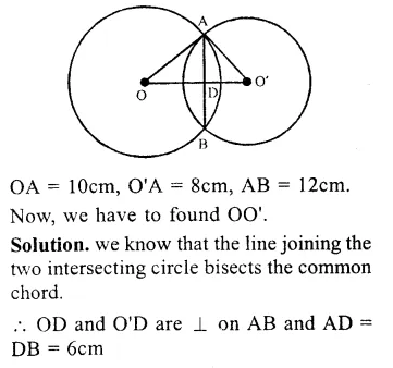 RS Aggarwal Solutions for Class 9 Maths Chapter 11–Circle Ex 11A Question 12