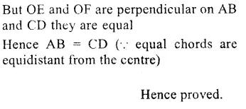 RS Aggarwal Solutions for Class 9 Maths Chapter 11–Circle Ex 11A Question 9