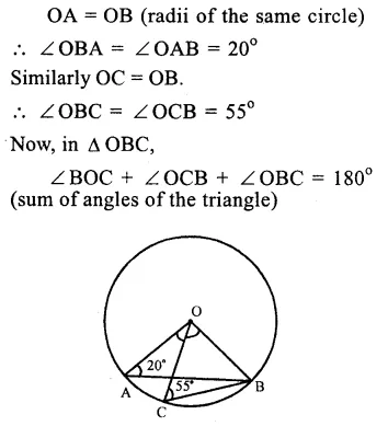 RS Aggarwal Solutions for Class 9 Maths Chapter 11–Circle Ex 11B Question 12