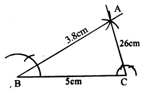 RS Aggarwal Solutions for Class 9 Maths Chapter 12–Geometrical Constructions Question 6