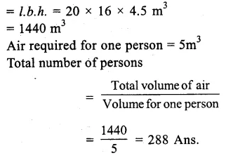 RS Aggarwal Solutions for Class 9 Maths Chapter 13–Volume and Surface Area Ex 13A Question 11