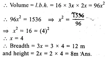 RS Aggarwal Solutions for Class 9 Maths Chapter 13–Volume and Surface Area Ex 13A Question 13