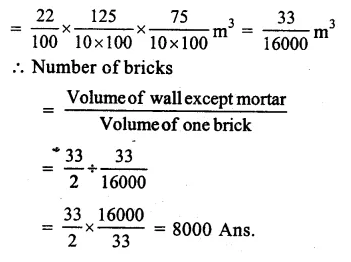 RS Aggarwal Solutions for Class 9 Maths Chapter 13–Volume and Surface Area Ex 13A Question 6