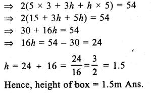 RS Aggarwal Solutions for Class 9 Maths Chapter 13–Volume and Surface Area Ex 13A Question 9