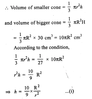 RS Aggarwal Solutions for Class 9 Maths Chapter 13–Volume and Surface Area Ex 13C Question 16