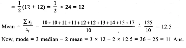 RS Aggarwal Solutions for Class 9 Maths Chapter 14–Statistics Ex 14H Question 5