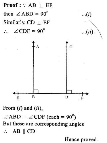 RS Aggarwal Solutions for Class 9 Maths Chapter 4–Lines and Triangles Ex 4A Question 17