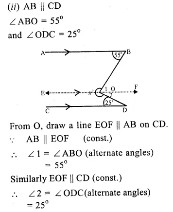 RS Aggarwal Solutions for Class 9 Maths Chapter 4–Lines and Triangles Ex 4A Question 4