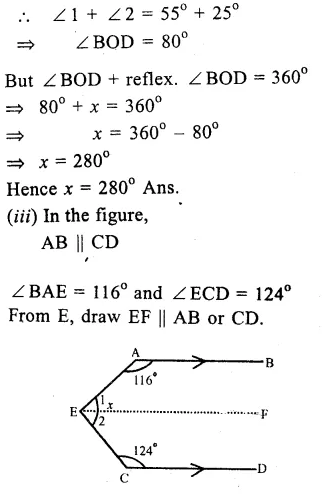 RS Aggarwal Solutions for Class 9 Maths Chapter 4–Lines and Triangles Ex 4A Question 4