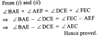 RS Aggarwal Solutions for Class 9 Maths Chapter 4–Lines and Triangles Ex 4A Question 7