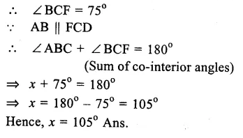 RS Aggarwal Solutions for Class 9 Maths Chapter 4–Lines and Triangles Ex 4A Question 8