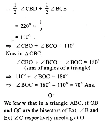 RS Aggarwal Solutions for Class 9 Maths Chapter 4–Lines and Triangles Ex 4A Question 23
